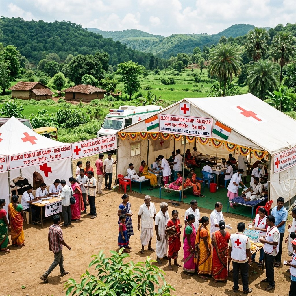 Organizing Regular Blood Donation Camps in Palghar District