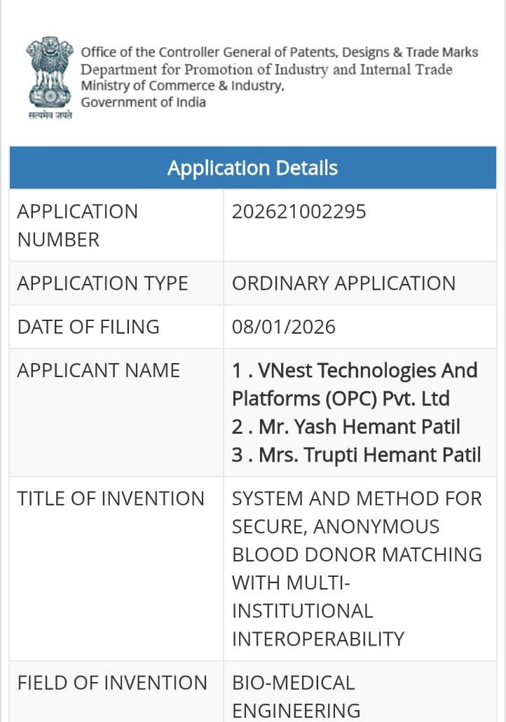 Patent Application